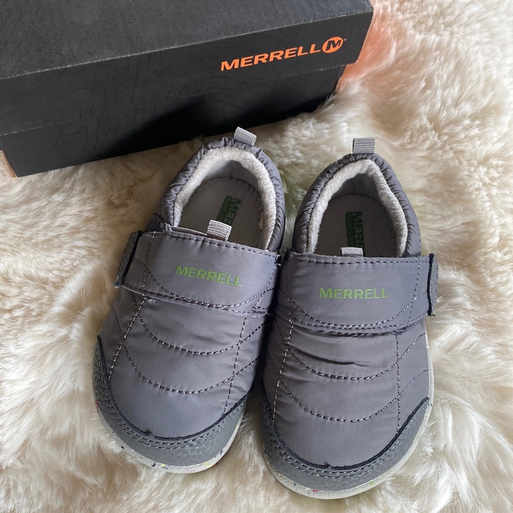 New Merrell Bare Steps Gray Shoes